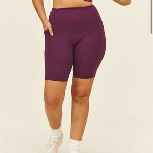 Girlfriend Collective High-Rise Pocket Bike Short